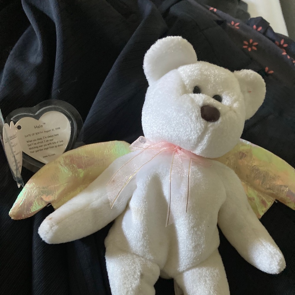 Halo beanie baby rare